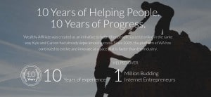 WA has been around for over ten years