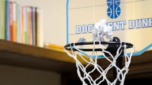 Document Dunk - The Trashcan Basketball Hoop For Office All-Stars