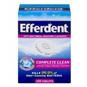 Efferdent Denture Cleanser Tablets